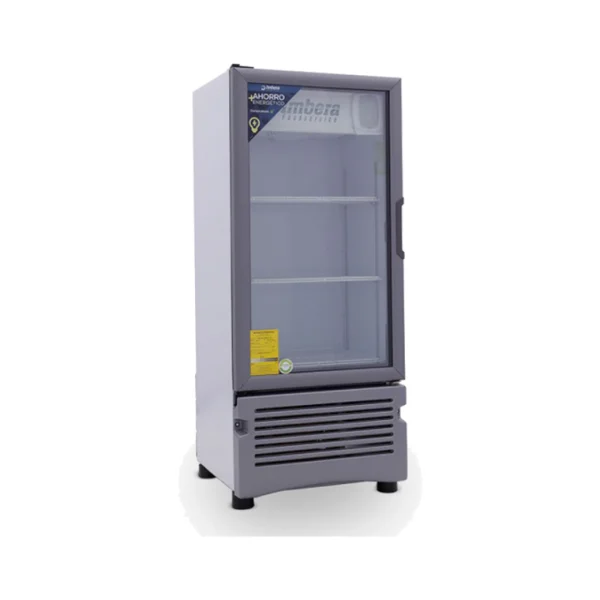 ENFRIADOR COMERCIAL CON ILUMINACIÓN LED DE 1 PUERTA, IMBERA, MODELO VR-09