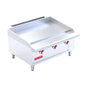 PLANCHA A GAS 3 QUEMADORES CORIAT, MODELO CV-3 MASTER LÍNEA TREND