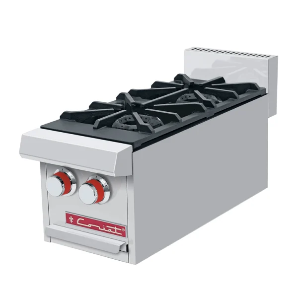 PARRILLA A GAS 2 QUEMADORES CORIAT, MODELO PCV-2-MASTER LÍNEA TREND