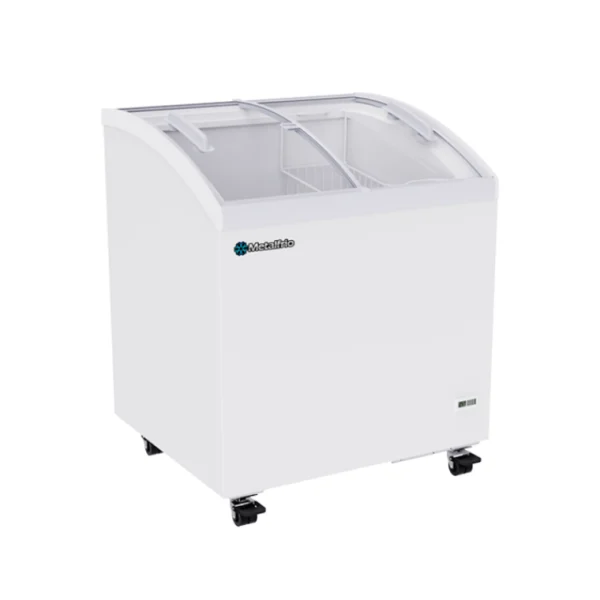 CONSERVADOR CON PUERTA DE CRISTAL CURVO METALFRIO MODELO CHC-200