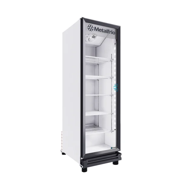 ENFRIADOR DE 1 PUERTA FULL GLASS METALFRIO MODELO RB-410