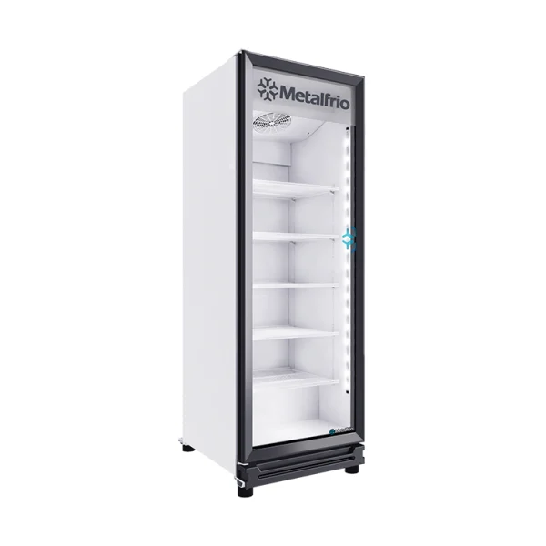 ENFRIADOR DE 1 PUERTA FULL GLASS METALFRIO MODELO RB-470