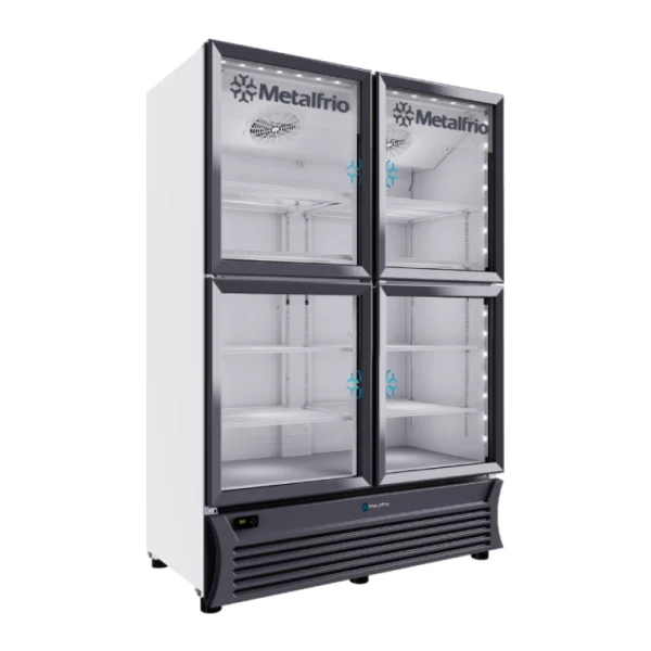 ENFRIADOR COMERCIAL DE 4 PUERTAS METALFRIO MODELO REB-800-4P