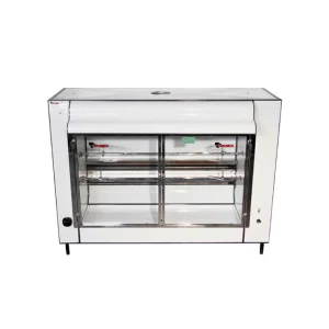 ROSTICERO PARA 27 POLLOS CON PUERTAS DE CRISTAL TEMPLADO VALMEX MODELO 27-ECO-SEESM