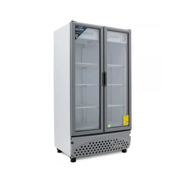 ENFRIADOR EXHIBIDOR DE DOBLE PUERTA, MARCA IMBERA, MODELO VR-26-2P