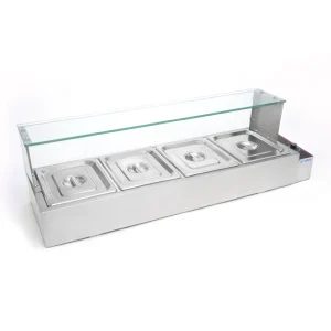 BAÑO MARIA ELÉCTRICO 4 INSERTOS MIGSA MODELO BN-B23