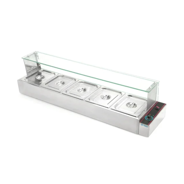 BAÑO MARÍA ELÉCTRICO 5 INSERTOS MIGSA MODELO BN-B24