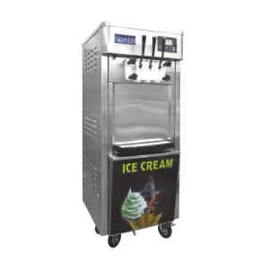 MÁQUINA DE HELADO SUAVE DE PISO CON SISTEMA NOCTURNO MIGSA MODELO BQL-825E-P/240