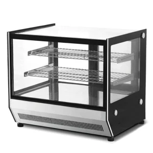 VITRINA EXHIBIDORA DE CRISTAL RECTO MIGSA MODELO GN-1200RT