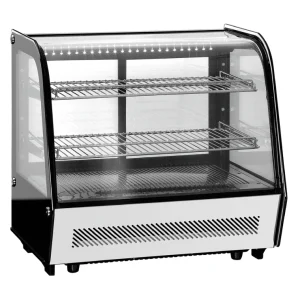 VITRINA REFRIGERADA DE CRISTAL CURVO CON ILUMINACIÓN MIGSA MODELO RTW120L