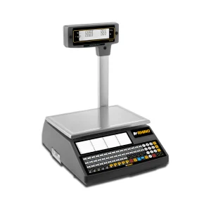 BÁSCULA ELECTRÓNICA ETIQUETADORA 30 KG RHINO MODELO BAET-30