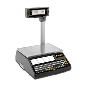 BÁSCULA ELECTRÓNICA ETIQUETADORA CON WIFI 30 KG RHINO MODELO BAET-30X