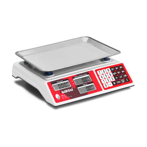 BÁSCULA ELECTRÓNICA MULTIFUNCIONES 40 KG VINSON MODELO VINS-40