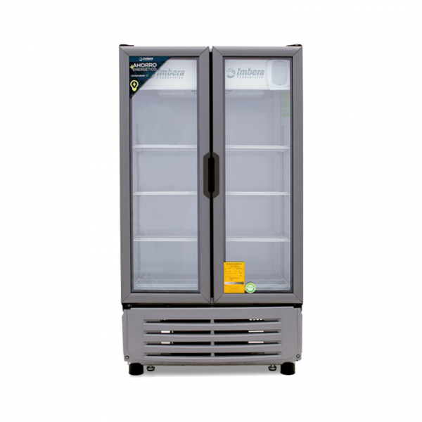 ENFRIADOR REFRESQUERO, 19 PIES CÚBICOS 2 PUERTAS IMBERA, MODELO VR-19-2P - Imagen 3